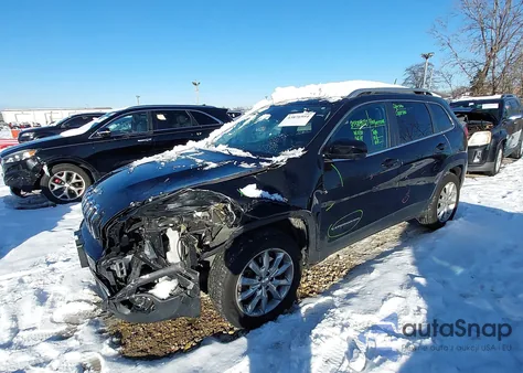 2016 Jeep Cherokee Limited from USA, damaged, VIN 1C4PJMDS5GW123900